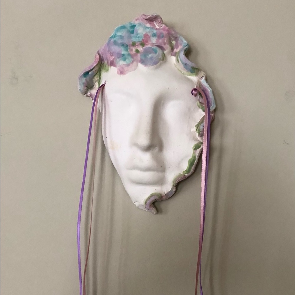Mask - plaster - wall decor